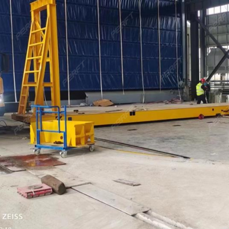 Electric Turntable Transfer Cart and Rail Transfer Cart