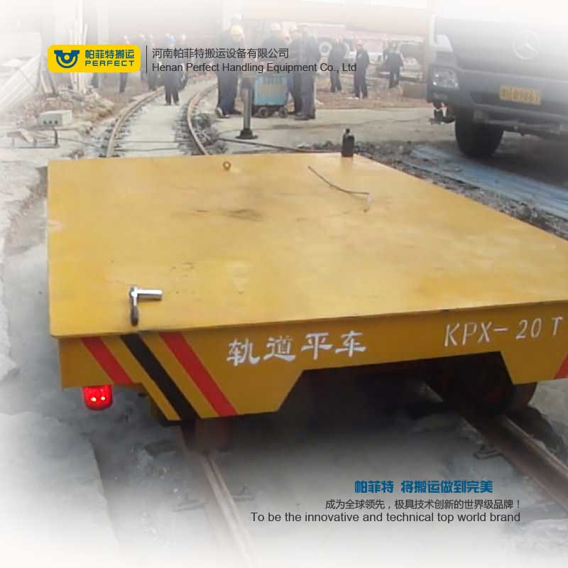 Rail Transfer Flat Cart , Rail Transfer Flat Cart  for Heavy Load Cargo Transport