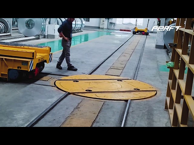50 ton rail electrical bogie turntable
