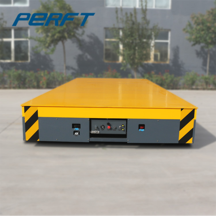 steerable trackless transfer carts