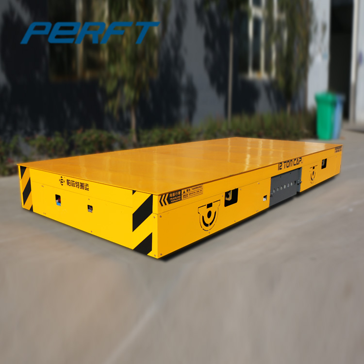 steerable trackless transfer carts