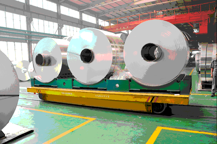 Low Voltage Transfer Trolleys, rail operated transfer trolleys, rail powered transfer trolleys