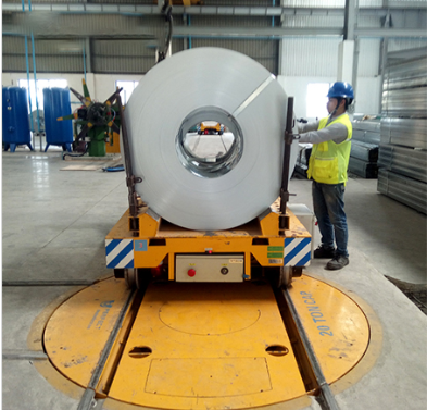 turntable transfer cart