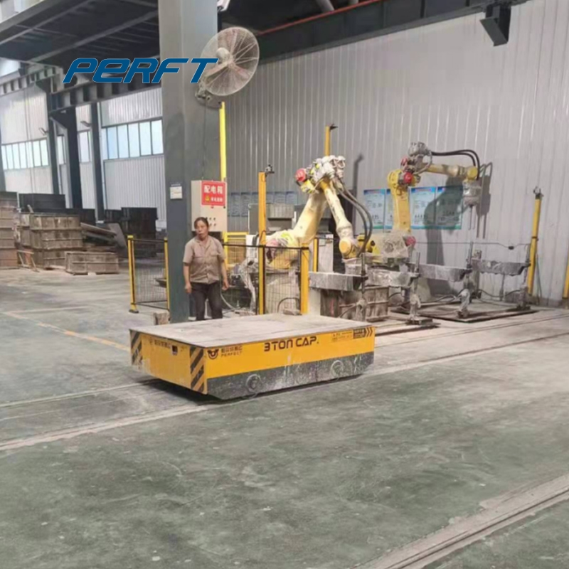 Battery Powered Rail Transfer Cart Delivered