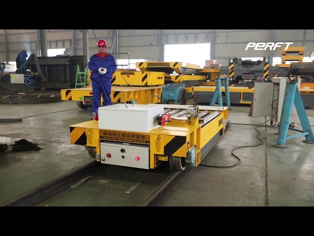 low voltage rail transport carriage