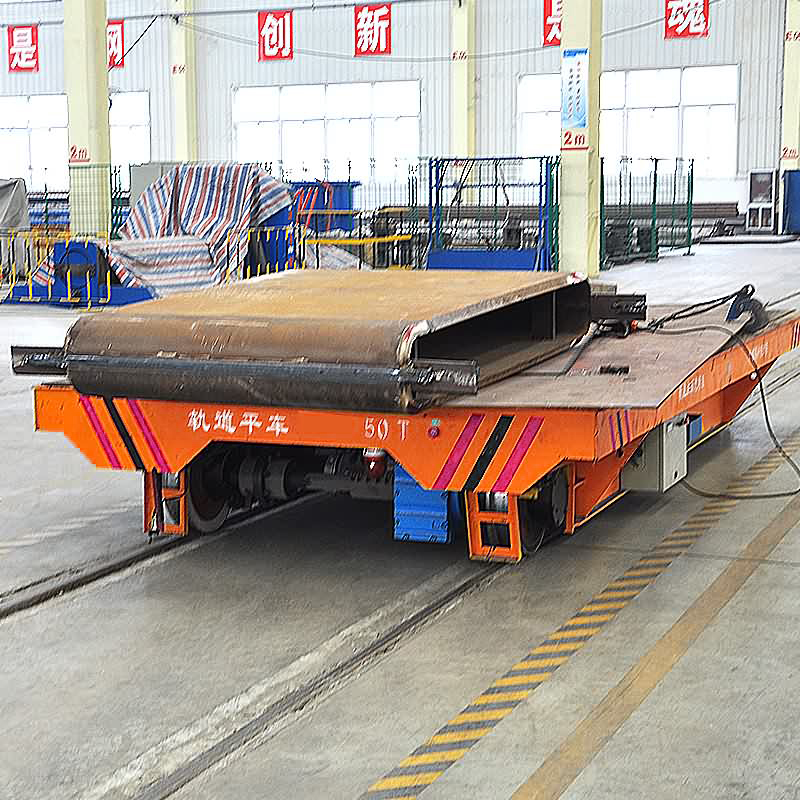battery powered rail transfer cart