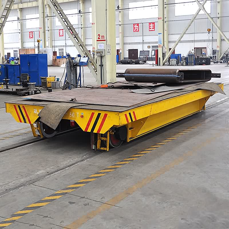 rail powered transfer car