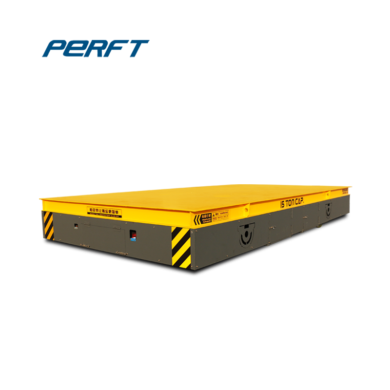 steerable trackless transfer carts